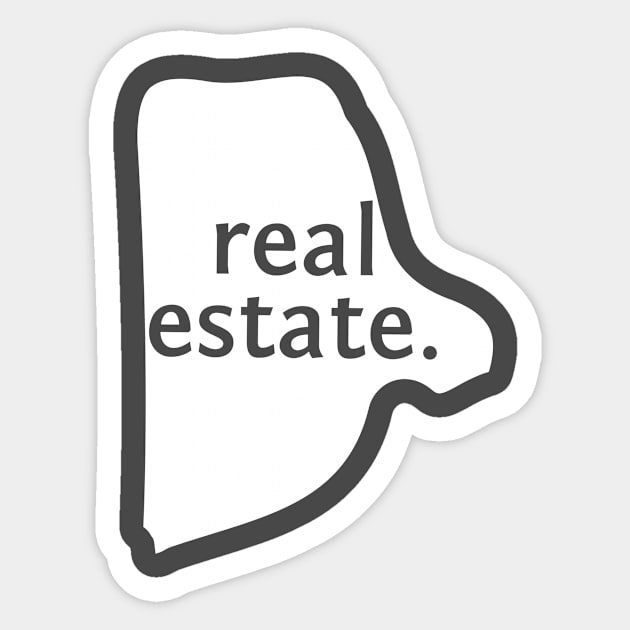 Rhode Island State Real Estate Sticker by Proven By Ruben